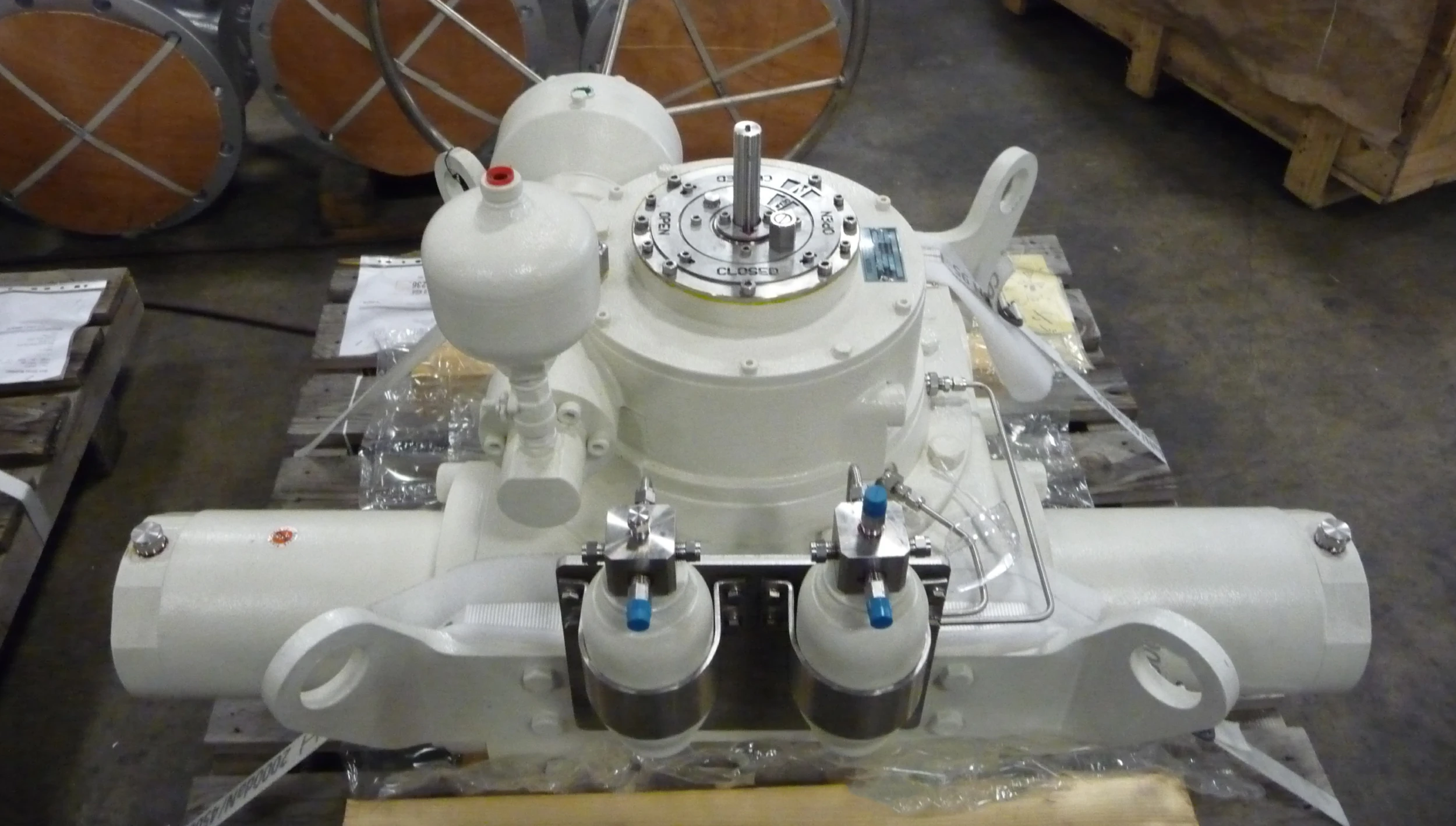 Subsea equipment — Rotork actuator assembly