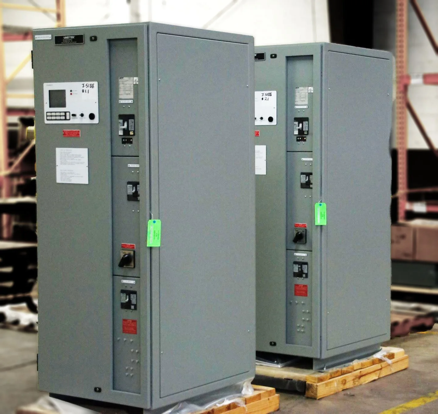 Electrical control cabinets